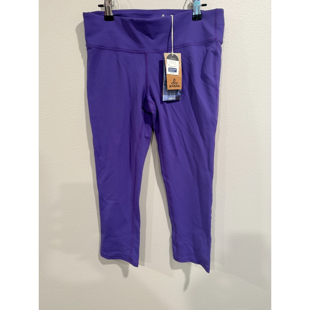 PrAna Ashley Capri Leggings Women's S Ultra Violet Purple High Waisted‎ Athletic